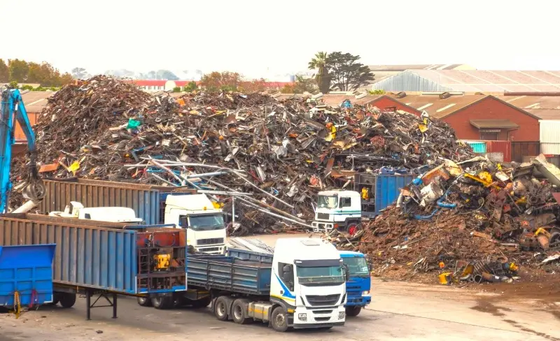 Đội ngũ Phế Liệu Giá Cao - Hoàng Kim Phát khảo sát và thu mua phế liệu tại kho công nghiệp